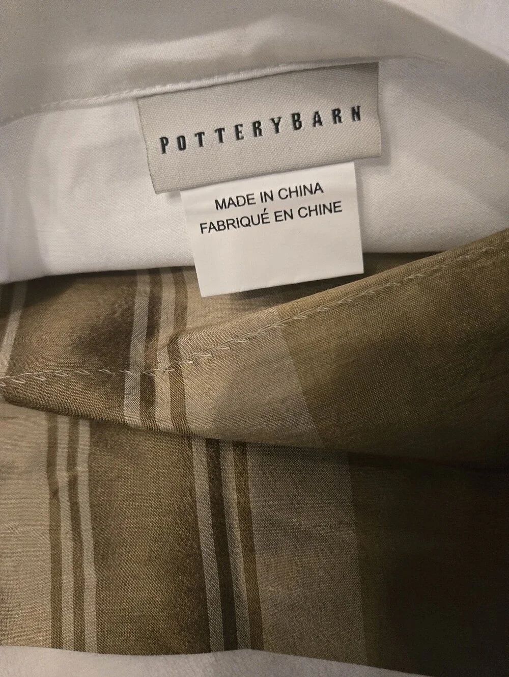 NWOT Pair Pottery Barn Dupioni Silk Curtain Panels